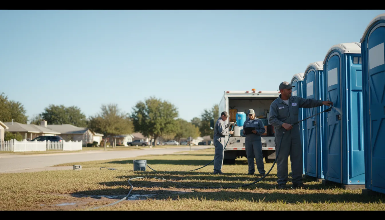 Long-Term Portable Toilet Rental in Dyke, VA near me